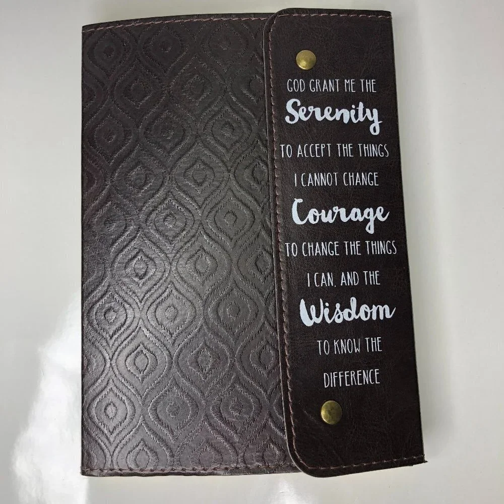 𝅺LEATHER Planner Gold Pages Trim New